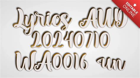 lyrics aud-20231107-wa0016<unknown>|VID.
